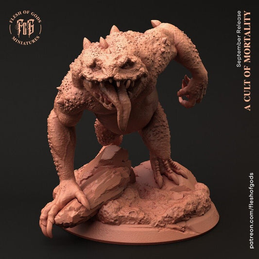 Figurine JDR Slaad Flesh of Gods