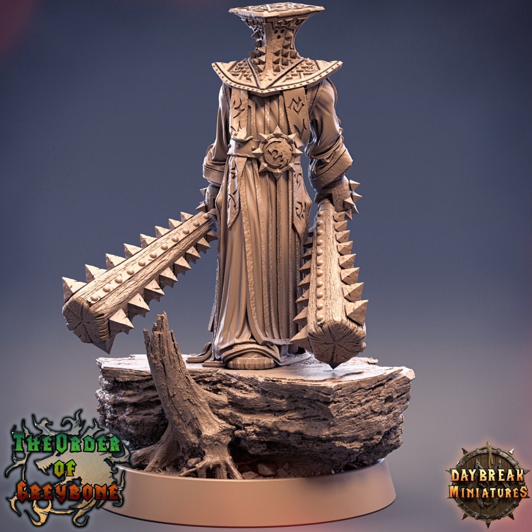 Figurine JDR Executioner Hauser Daybreak Miniatures impression 3D
