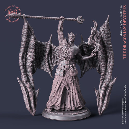 Figurine Disciple draconique Flesh of Gods