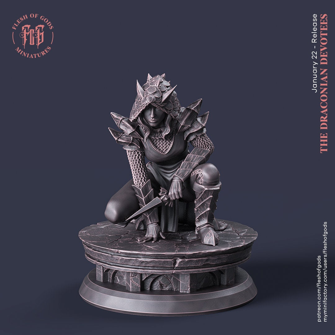 Figurine Rodeur Draconique Flesh of Gods