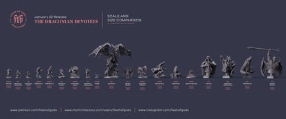 Figurine Rodeur Draconique Flesh of Gods