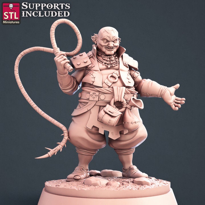 Figurine Marchant d'esclave Set STL Miniatures Impression 3D