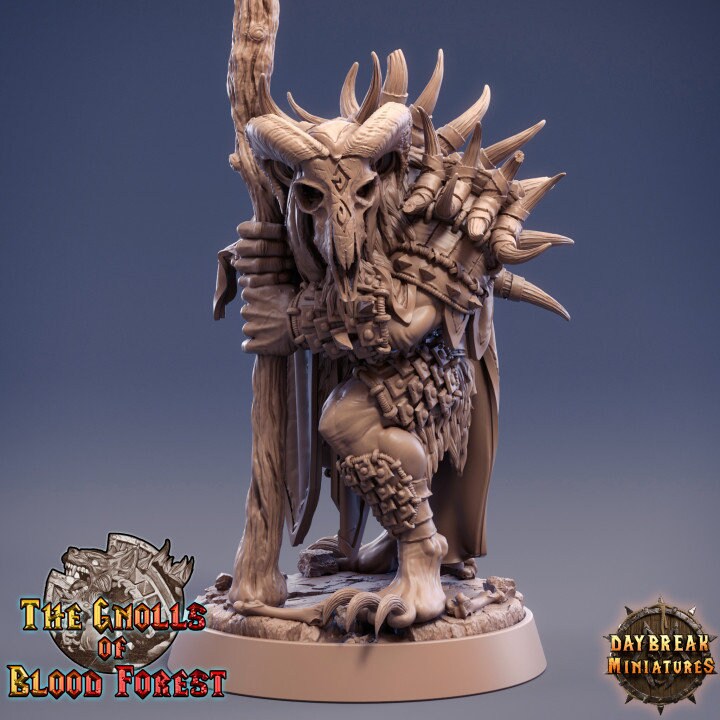 Figurine JDR Eeker grimflesh Daybreak Miniatures impression 3D