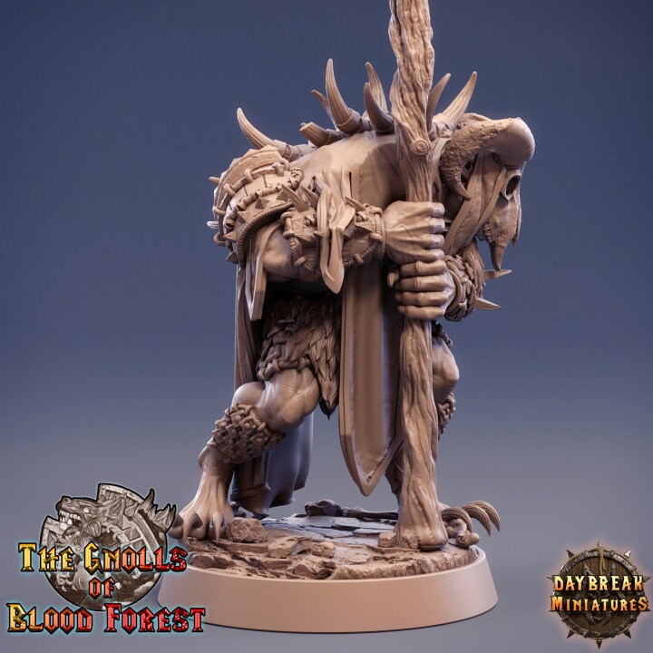 Figurine JDR Eeker grimflesh Daybreak Miniatures impression 3D
