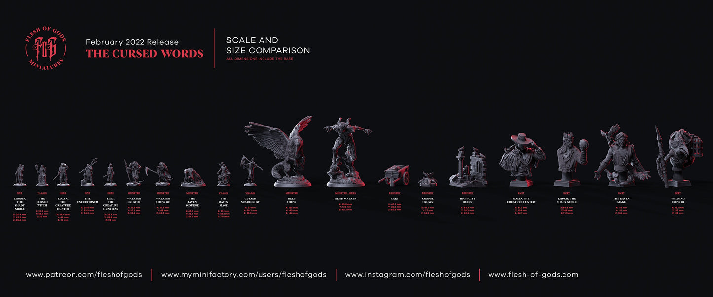 Figurine Exécuteur Flesh of Gods