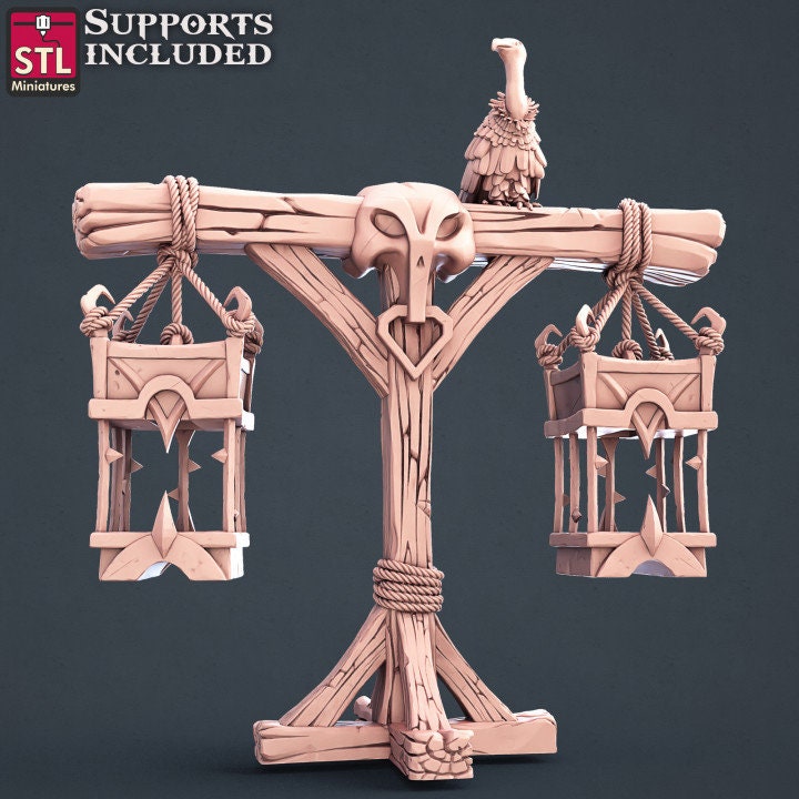 Figurine Marchant d'esclave Set STL Miniatures Impression 3D