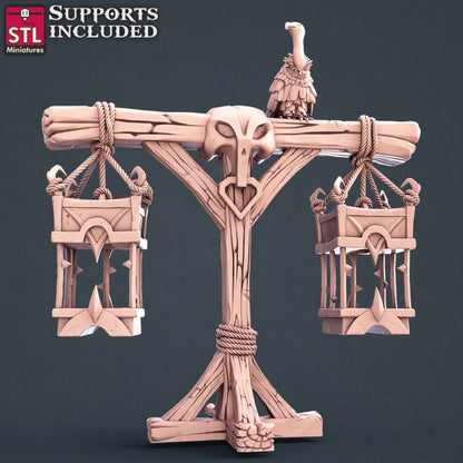 Figurine Marchant d'esclave Set STL Miniatures Impression 3D