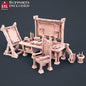 Figurine Bureau chasseur de vampire -STL Miniatures Impression 3D