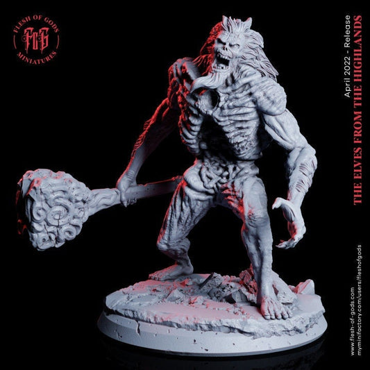 Figurine Yeti des montagnes Flesh of Gods