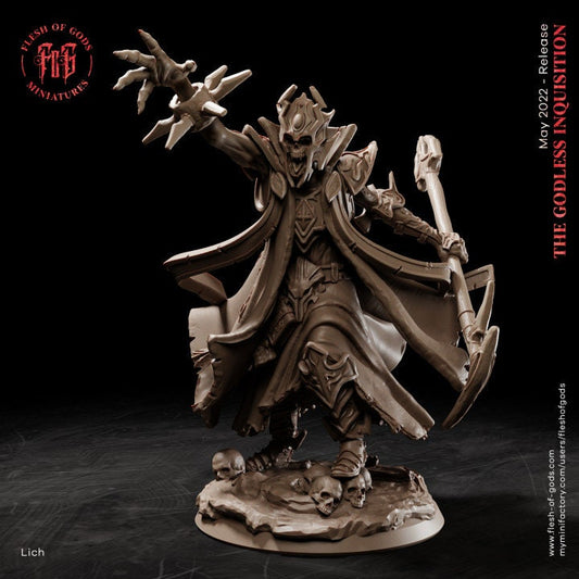 Figurine Liche Flesh of Gods