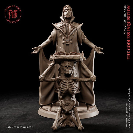 Figurine Inquisiteur du grand ordre Flesh of Gods