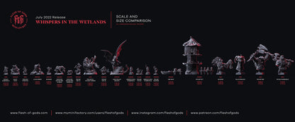 Figurine Humain Barbare Flesh Of Gods Impression 3D