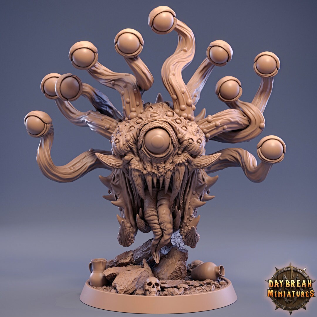 Figurine JDR Tyranoeil PACK Daybreak Miniatures Impression 3D