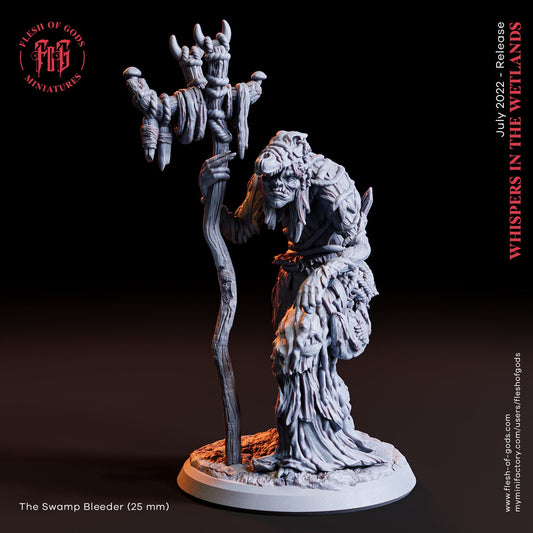 Figurine JDR Guenaude Des Marais Flesh Of Gods Impression 3D