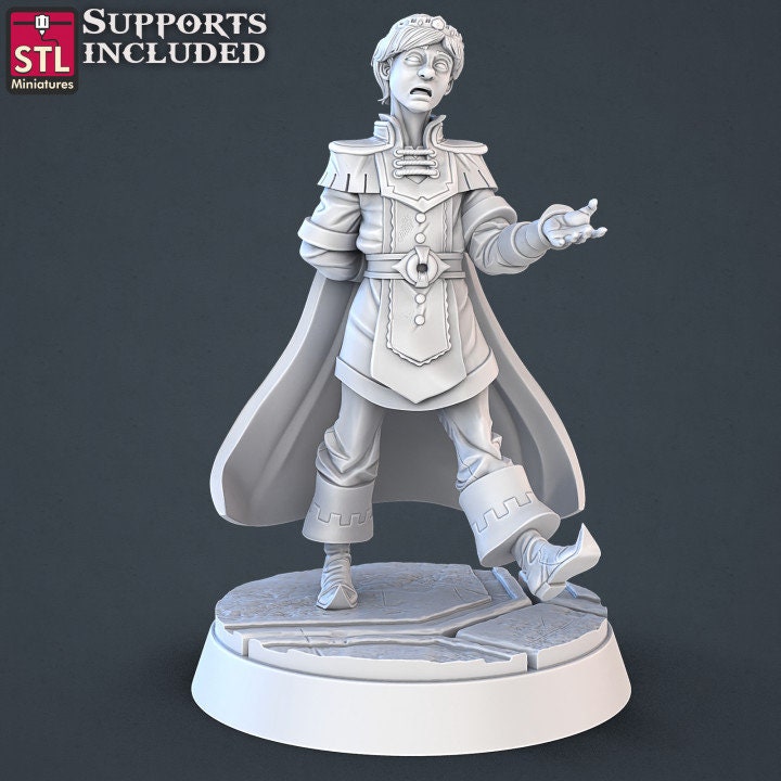 Figurine JDR PNJ Cour Royale STL Miniatures