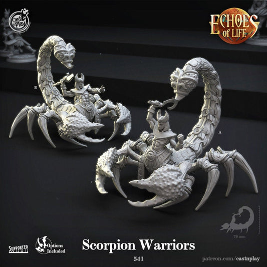 Figurine Homme scorpion Cast N Play Impression 3D