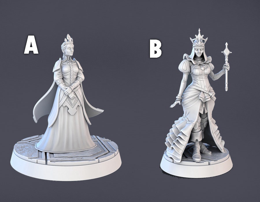 Figurine JDR PNJ Cour Royale STL Miniatures