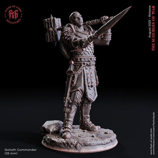 Figurine JDR Goliath Flesh Of Gods Impression 3D