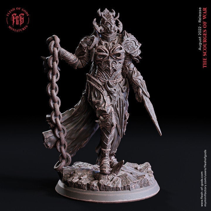 Figurine JDR Esclavagiste de dieux Flesh of gods Impression 3D