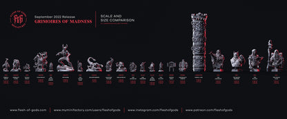 Figurine Homme-Chevre Flesh of Gods Impression 3D