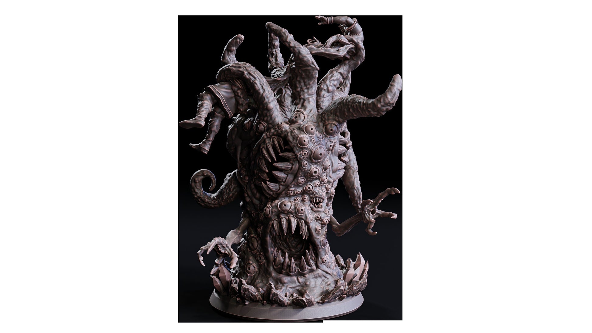 Figurine JDR Monstre Chaotique Flesh of Gods Impression 3D