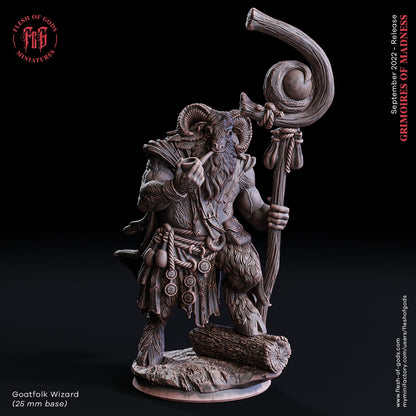 Figurine Homme-Chevre Flesh of Gods Impression 3D