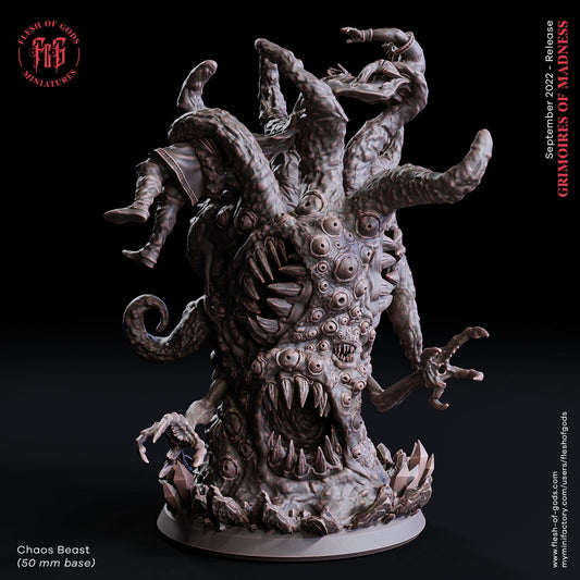 Figurine JDR Monstre Chaotique Flesh of Gods Impression 3D