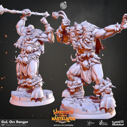 Figurine Orc Ranger Cast'N Play Impression 3D