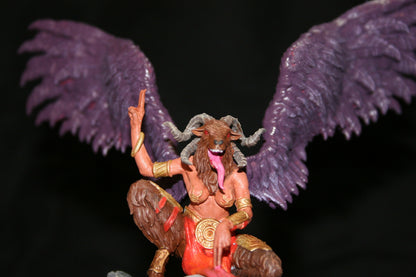 Figurine Peinte Chevre de Sabbat / Baphomet Flesh Of Gods Impression 3D