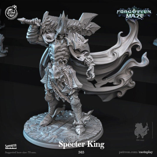 Figurine Roi Liche Cast N Play Impression 3D