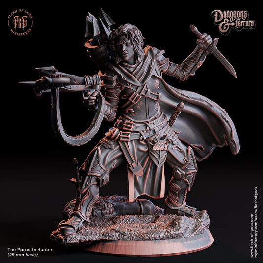 Figurine JDR Chasseur de parasite Flesh Of Gods Impression 3D