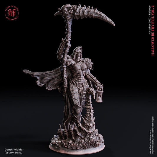 Figurine JDR Faucheuse Flesh of Gods Impression 3D