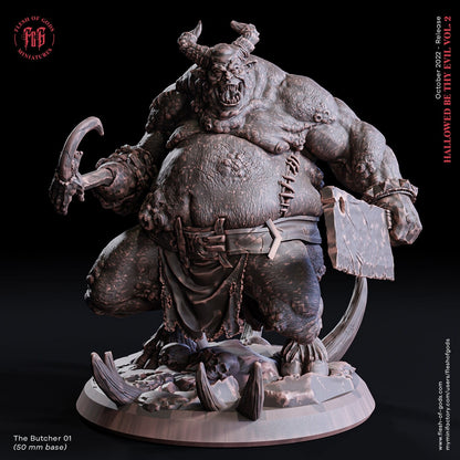 Figurine Diable Boucher 01 Flesh Of Gods Impression 3D