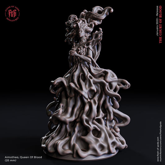 Figurine JDR Reine De Sang Flesh Of Gods Impression 3D