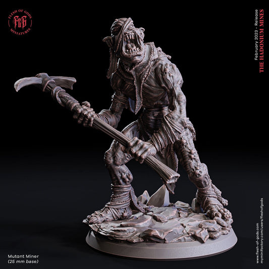 Figurine JDR Mutant Flesh Of Gods Impression 3D