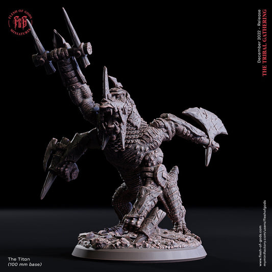 Figurine JDR Titan Flesh of Gods Impression 3D