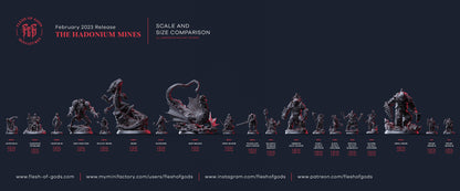 Figurine JDR Troll Mineur Flesh Of Gods Impression 3D