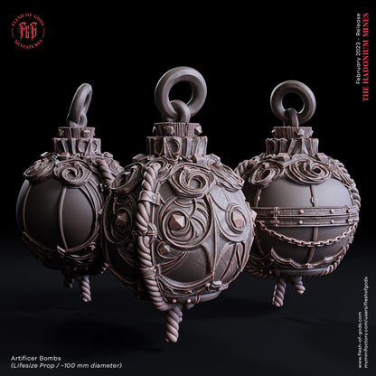 Figurine Bombe Artificier Flesh Of Gods Impression 3D