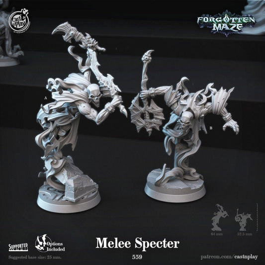 Figurine JDR Spectre Combattant Cast'N Play Impression 3D