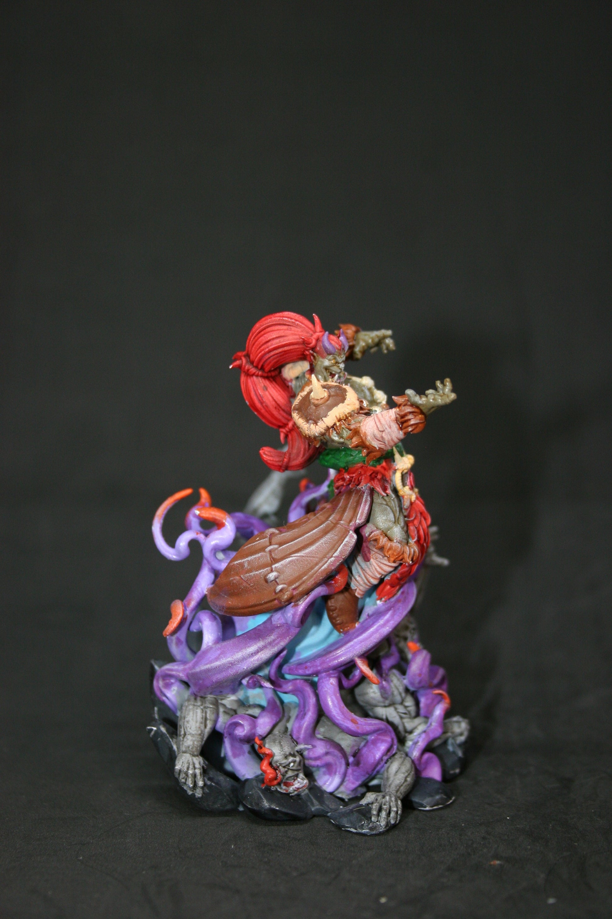 Figurine JDR Orc Occultiste Sorcier Cast'N Play Impression 3D