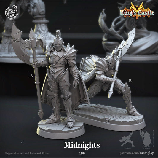 Figurine JDR Chevalier 1 Cast N Play Impression 3D