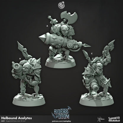 Figurine JDR Acolytes Infernal Cast N Play Impression 3D