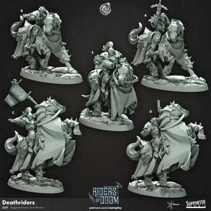 Figurine JDR Cavalier de la mort Cast N Play Impression 3D