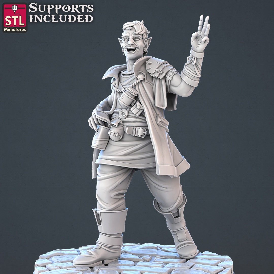 Figurine JDR Vendeur de fruit Pack Impression 3D