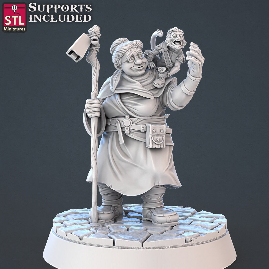 Figurine JDR Vendeur de fruit Pack Impression 3D