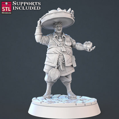 Figurine JDR Vendeur de fruit Pack Impression 3D