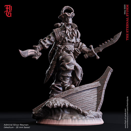 Figurine Heros Pirates Flesh Of Gods Impression 3D