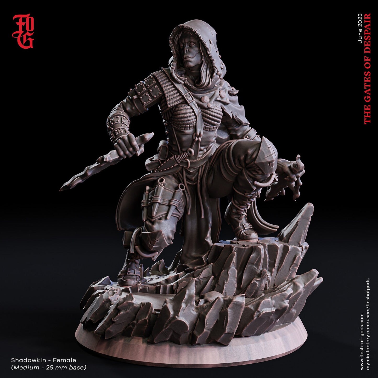 Figurine JDR Ennemis PACK 02 Flesh Of Gods Impression 3D