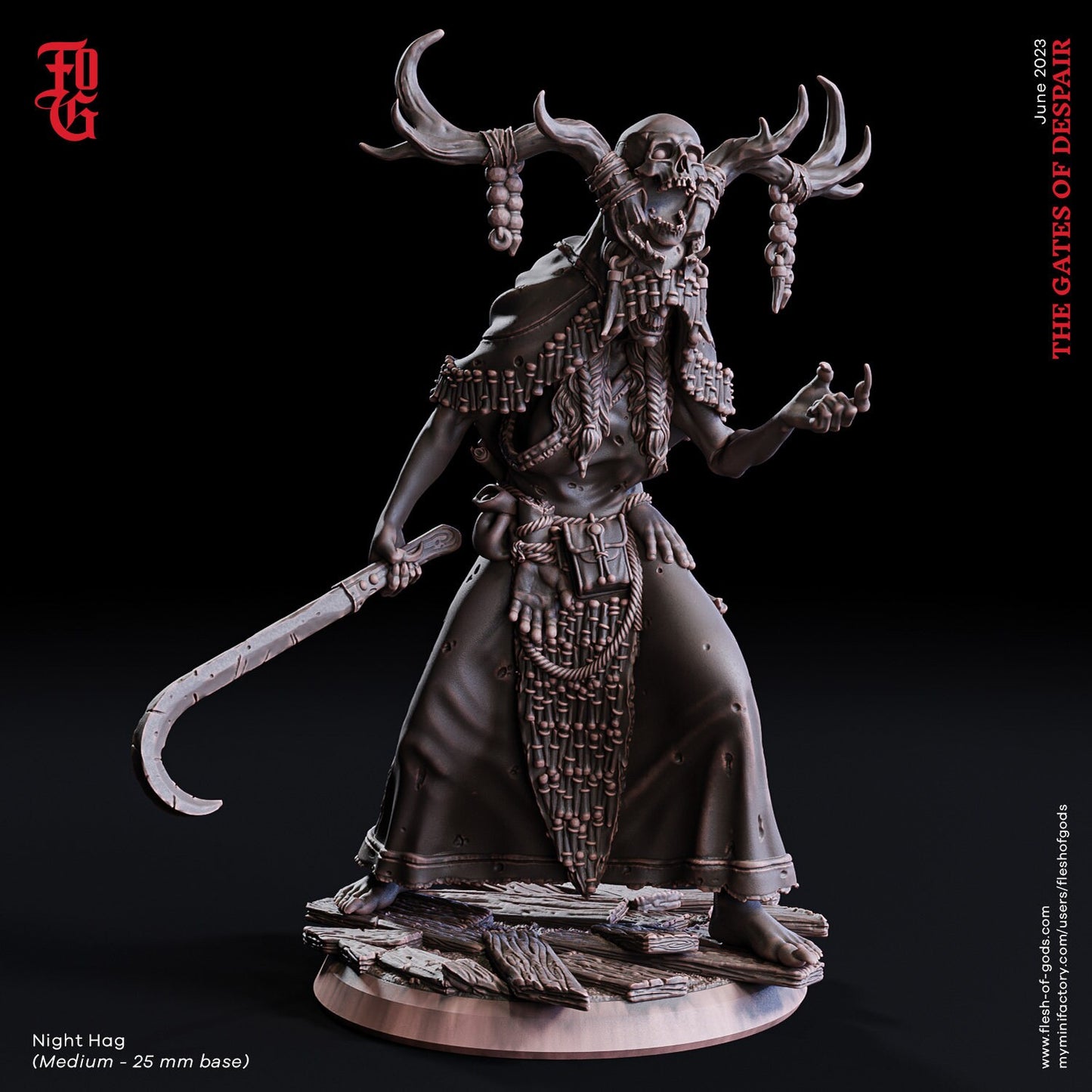 Figurine JDR Ennemis PACK 02 Flesh Of Gods Impression 3D