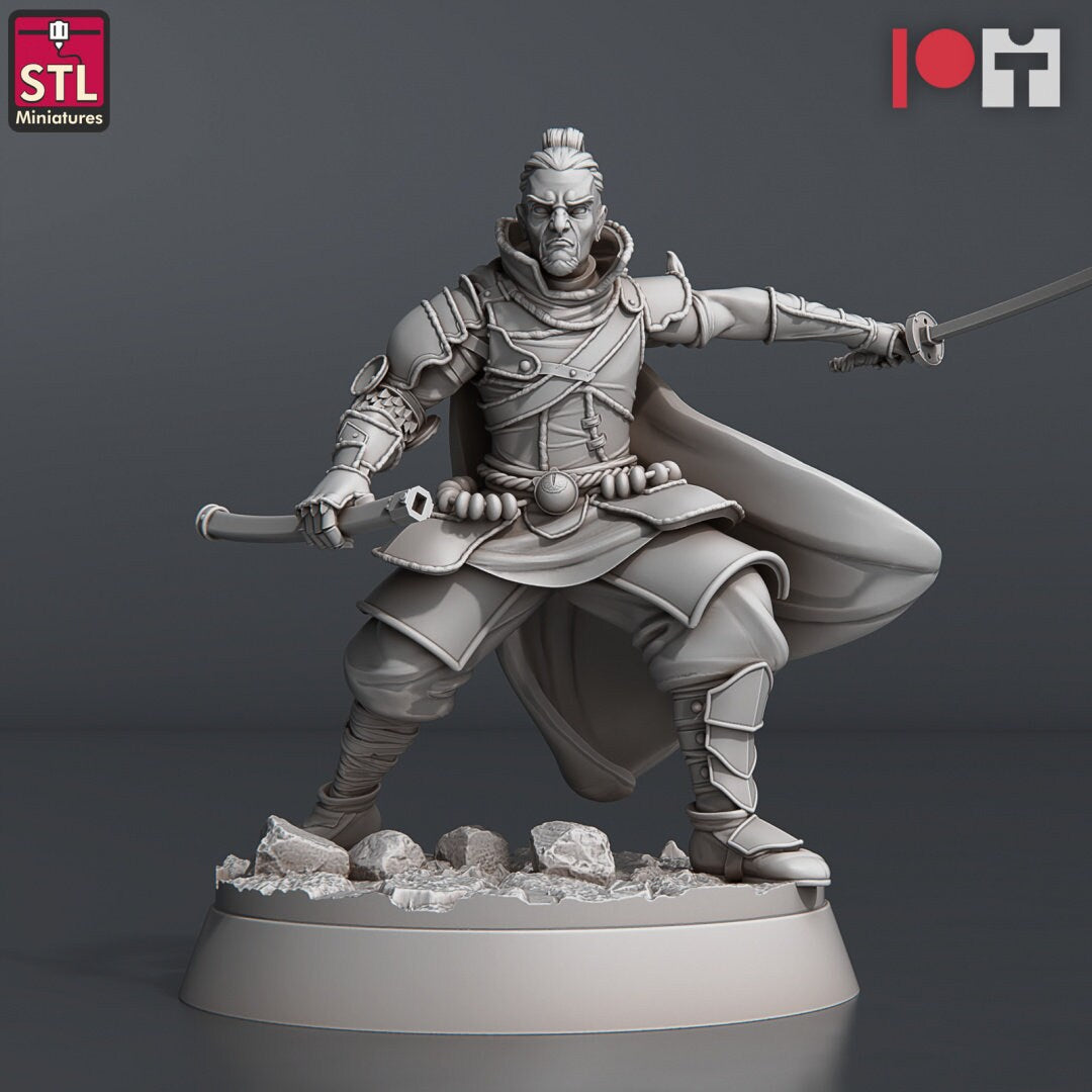 Pack JDR Chasseurs De Dragons STL Miniatures Impression 3D